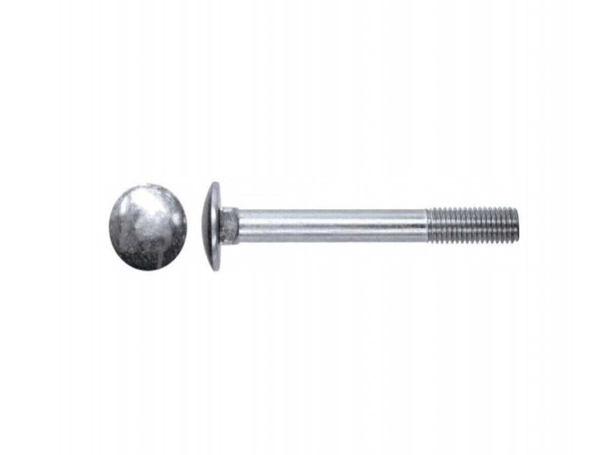 Болт мебельный М10х35 мм с квадратом, DIN 603 (30 шт в карт. уп.) STARFIX