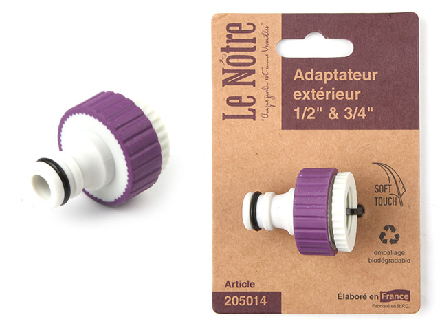 Адаптер внешний 1/2" и 3/4" Le Notre
