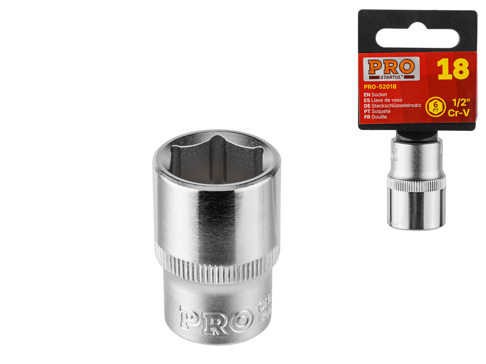 Головка 1/2" 17мм 6гр. PRO STARTUL (PRO-52017)