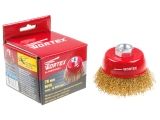 Щетка д/шлиф.маш."чашка" гофр.  75мм WORTEX