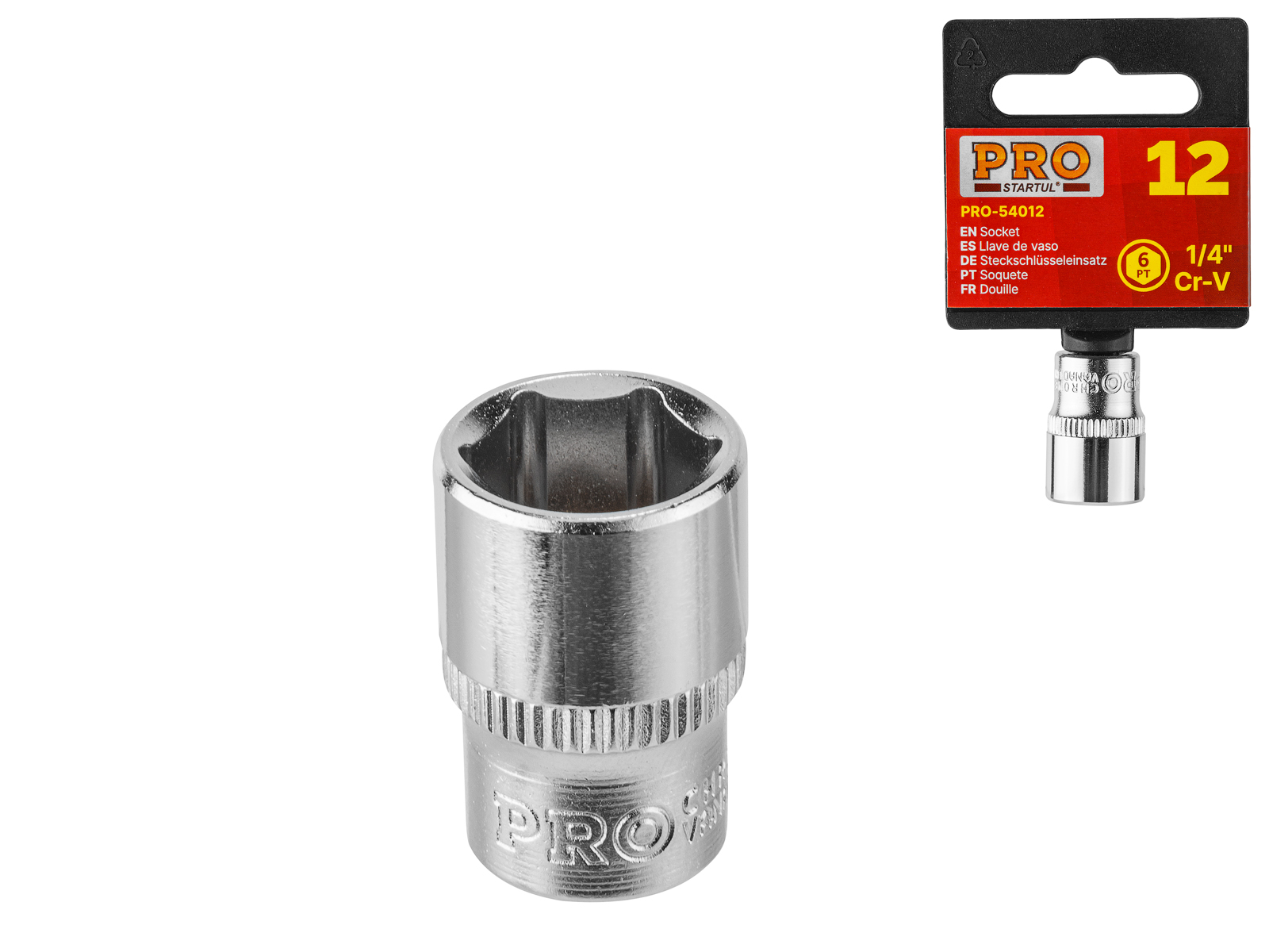 Головка 1/4" 13мм 6гр. PRO STARTUL (PRO-54013)