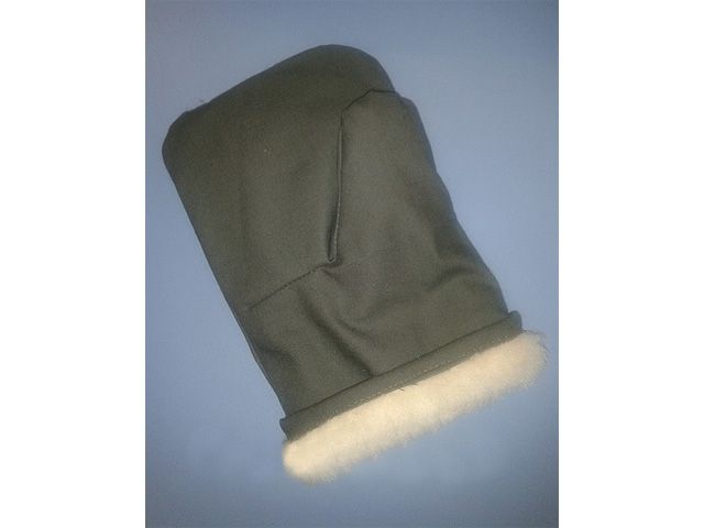 Image 1 Рукавицы  утепленные (натур. мех) РФ