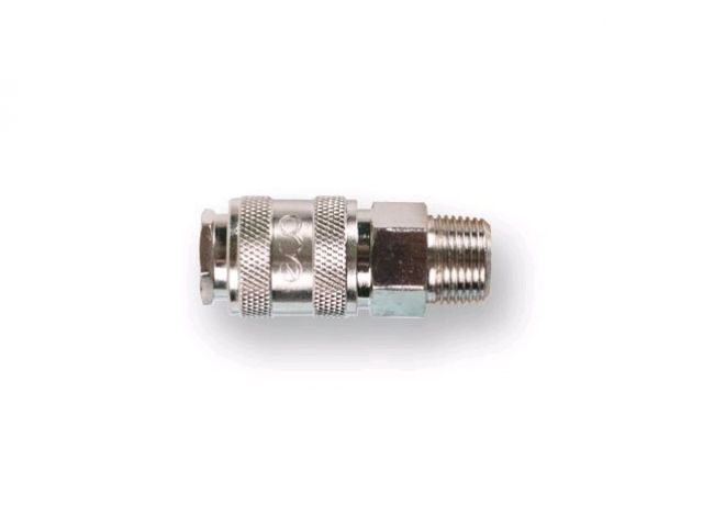 Соединение быстросъем. МАМА х нар. резьба 3/8" (сталь) ECO