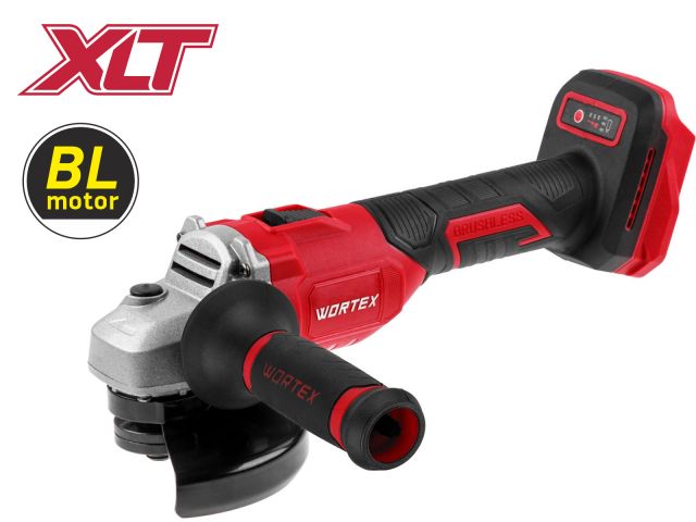 Аккум. углошлифмашина WORTEX LX CAG 1812-1 E в кор. ALL1 SOLO БЕСЩЕТ., 18 В, 125 мм, 8000 об/мин