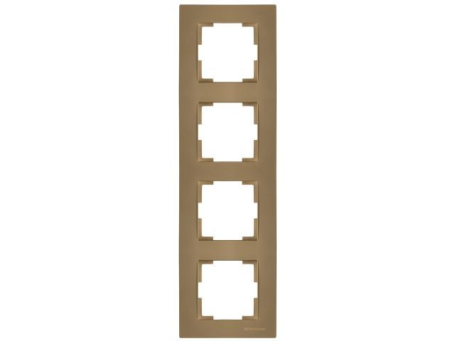 Image 1 Рамка 4-ая вертикальная золотая, RITA, MUTLUSAN
