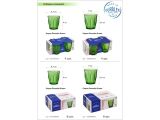 Watch image 4 Салатник стеклянный, 205 мм, серия Vert Green, DURALEX (Франция)