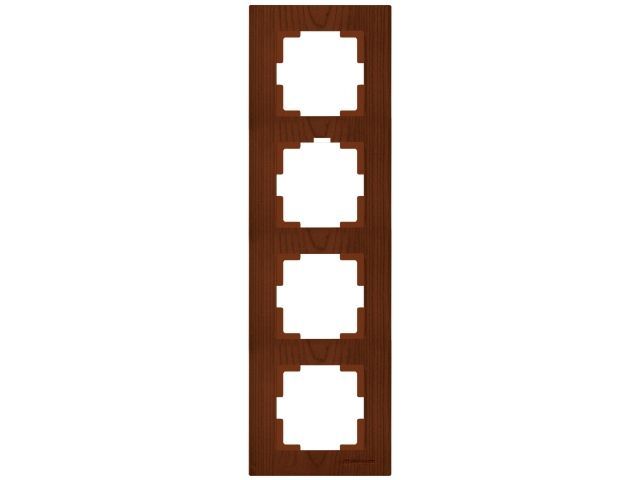 Image 1 Рамка 4-ая вертикальная орех, RITA, MUTLUSAN