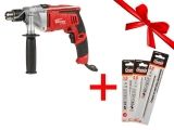 Дрель ударная WORTEX DS 1609-1 в кор.+ АКЦИЯ! Сверла GEPARD в подарок!
