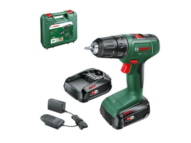 Аккум. дрель-шуруповерт BOSCH EasyDrill 18V-40 в кейсе