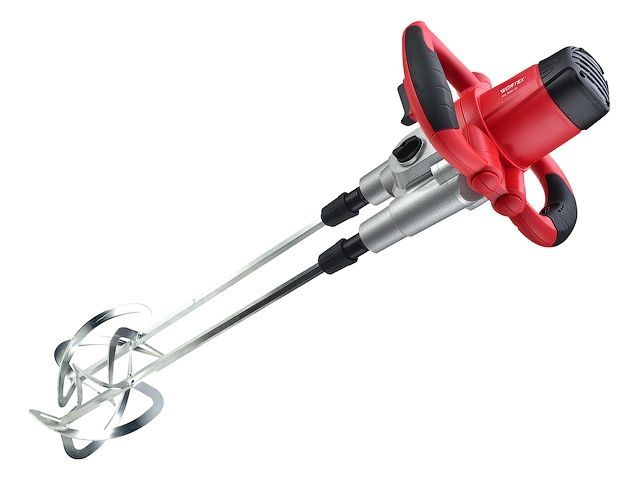 Миксер строительный WORTEX MX 1416-1 D в кор. 1600 Вт, 2 скор., HEX 13, рег.об. + насадка