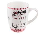 Кружка керамическая, 360 мл., LOVE KITTY-1, PERFECTO LINEA