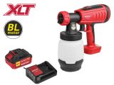 Аккум. краскораспылитель WORTEX CPS 1808 в кор. ALL1 XLT SET БЕСЩЁТ.ДВИГ., 18 В, 1 акк., 4 Ач, 10