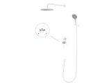 Душевая система (Lt) D35, серия Lotus белый, a-five