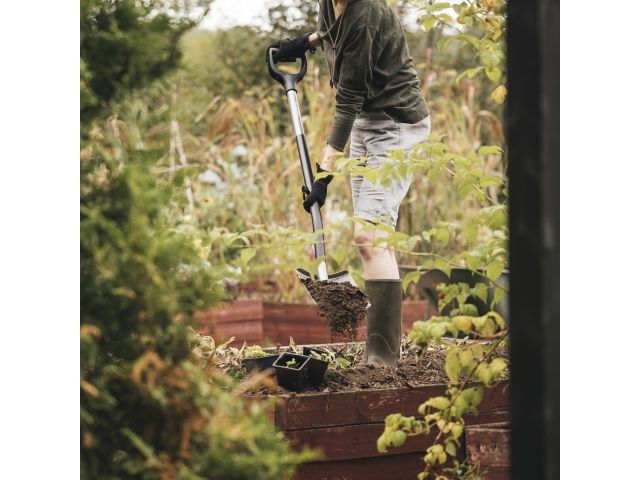 Image 9 Лопата штыковая с закругл.лезвием Ergonomic FISKARS