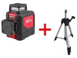 Нивелир лазерный линейный WORTEX LL 0335 D в кор. + АКЦИЯ