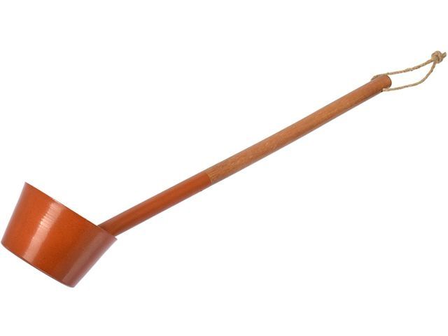 Image 1 Ковш из алюминия 0,2 л,, терракотовый "Банные штучки"