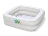 Надувной детский бассейн Scrub-a-Dub Babu Tub, 86x86х25 см, BESTWAY