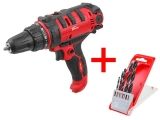 Дрель-шуруповерт WORTEX DR 1025 в кор. + АКЦИЯ! набор сверл Wortex в подарок!