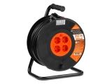 Удлинитель на катушке 20м (4 роз., 3,5кВт, с/з, ПВС 3х1,5) Юпитер