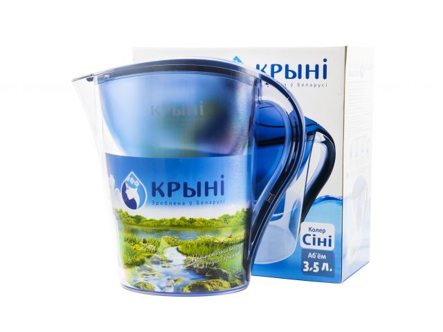 Фильтр-кувшин «Вадавiта», синий, КРЫНI