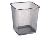 Корзина для бумаг, 27х20х30.5, серая, CUADRADA, PERFECTO LINEA