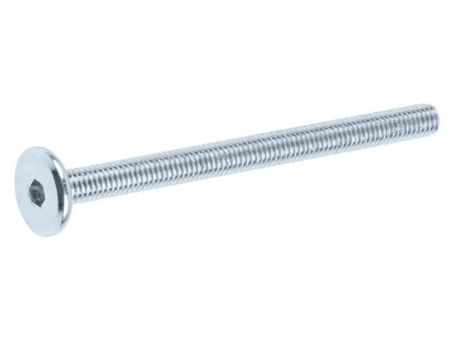 Image 1 Винт М6х80 мм с плоск. голов. и внутр. шестигр., цинк (100 шт в карт. уп.) STARFIX