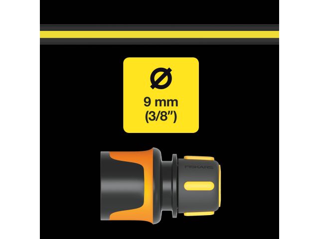 Image 8 Катушка со шлангом 3/8" (9мм) 15м и набором аксессуаров FISKARS(1071660/1020436)