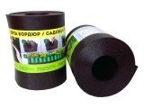 Лента бордюр садовая/газонная "Классика" (9м, h20см, корич.)