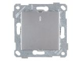 Заглушка (скрытая, без рамки) серебро, RITA, MUTLUSAN