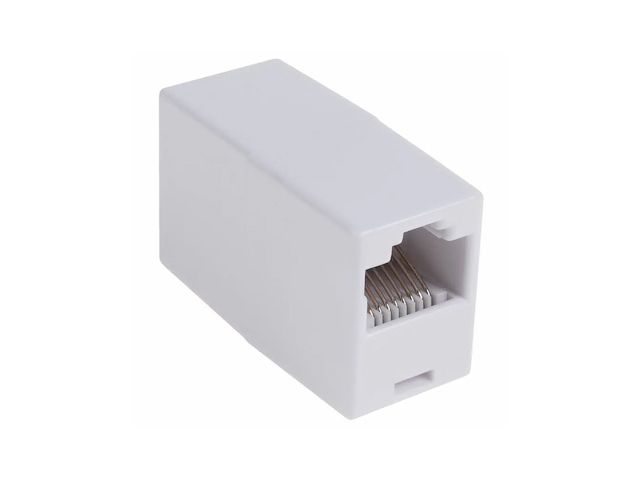 Проходной адаптер, RJ-45(8P-8C), UTP неэкранированный, категория 5e, (гнездо-гнездо) RROconnect