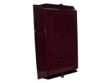 Ящик почтовый с замком 390х260х70 мм (бордовый)