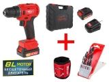 Аккум. дрель-шуруповерт WORTEX BD 1220-1 DLi в чем. + АКЦИЯ!
