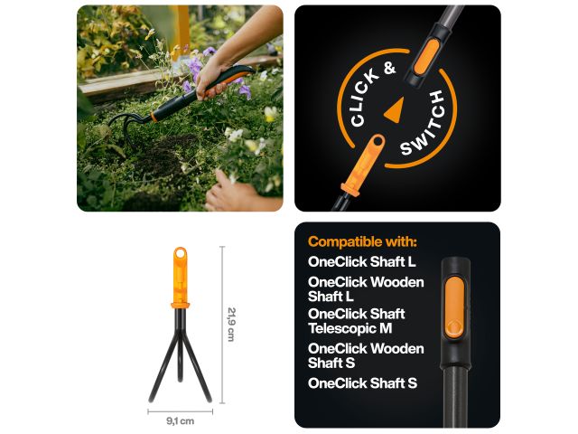 Image 4 Культиватор Grebber OneClick FISKARS