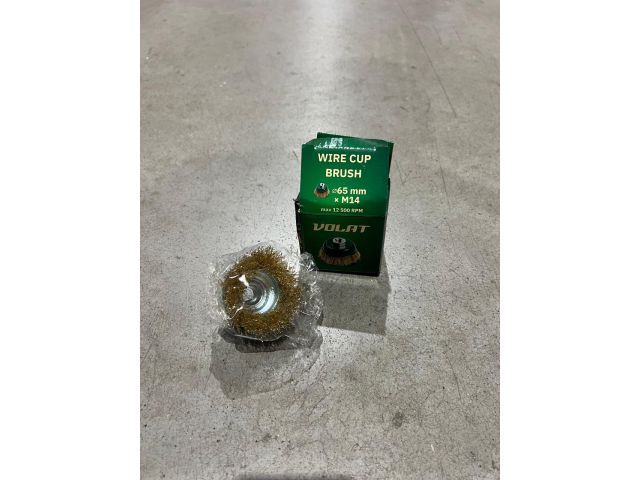 Image 2 Щетка д/шлиф.маш."чашка" гофр.  65мм ВОЛАТ уцененный (0000428004)