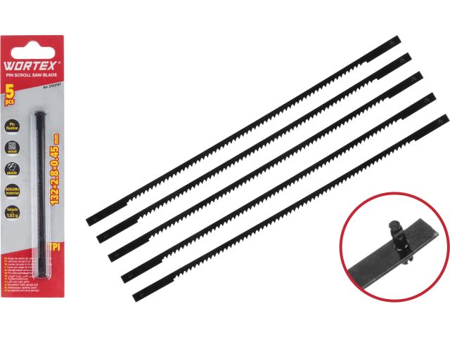 Image 1 Набор штифтовых полотен 5 шт. WORTEX для ESS 1250