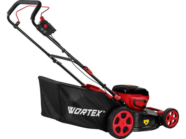 Image 3 Газонокосилка аккумуляторная WORTEX CLM 4536 в кор. XLT SOLO БЕСЩЁТ.ДВИГ., 18В+18В, шир.460 мм