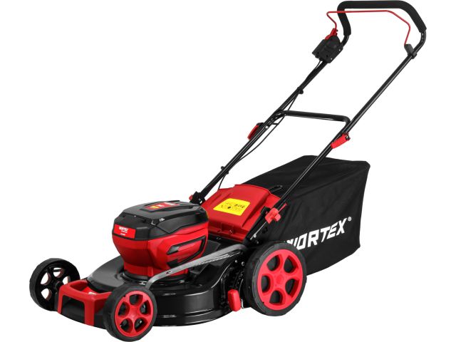 Image 2 Газонокосилка аккумуляторная WORTEX CLM 4536 в кор. XLT SOLO БЕСЩЁТ.ДВИГ., 18В+18В, шир.460 мм