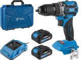 Watch image 2 Аккум. дрель-шуруповерт BULL SR 1807 R-series SET XLTpro БЕСЩЕТ., 18 В, 60 Н*м, 2х2 А*ч, з/у 2 А