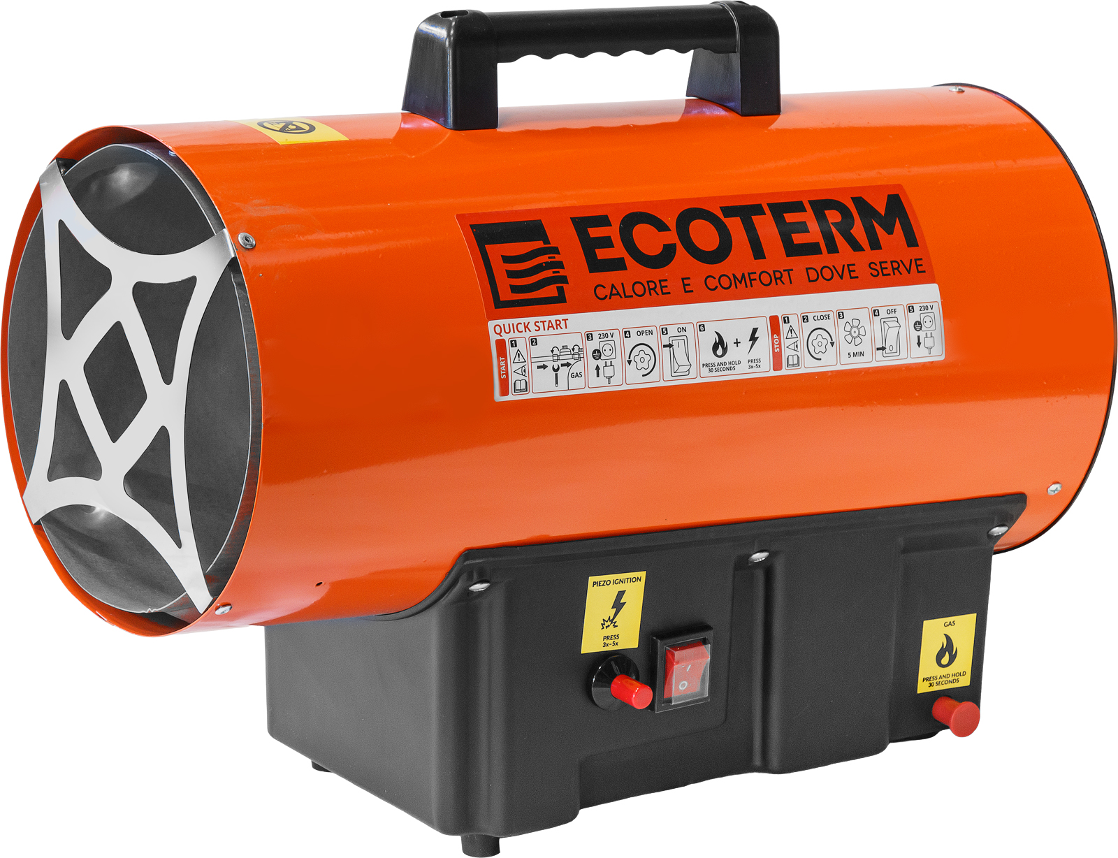 Нагреватель воздуха газовый Ecoterm GHD-302