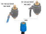 Watch image 3 Горелка сварочная TIG WGT-26V (4м, 250А, разъем M16x1.5, вентиль) SOLARIS