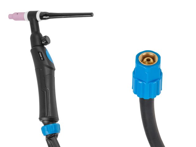 Image 1 Горелка сварочная TIG WGT-26V (4м, 250А, разъем M16x1.5, вентиль) SOLARIS