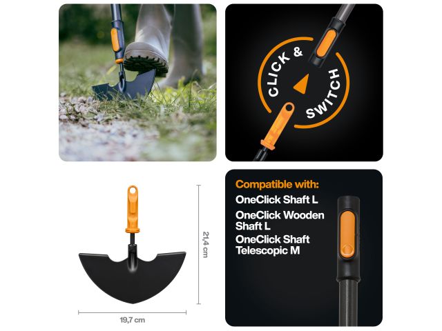 Image 4 Насадка-тяпка для оформления краев OneClick FISKARS
