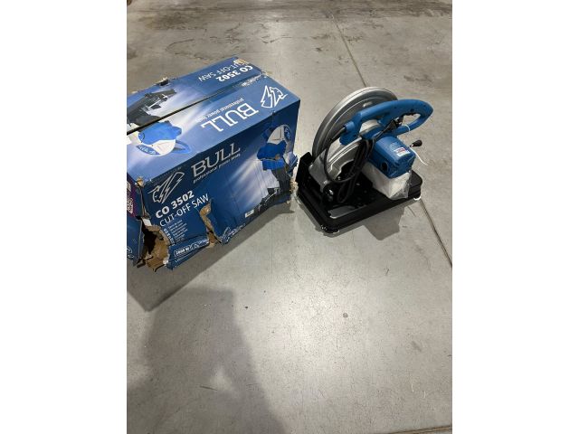 Image 1 Отрезная пила по металлу BULL CO 3502 в кор. 2600 Вт, 355х25.4 мм, глубина до 110 мм уцененный (02