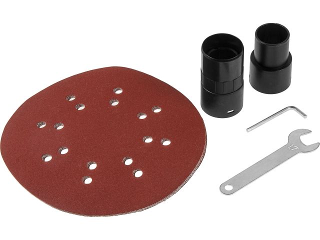 Image 10 Шлифмашина для стен и потолков WORTEX LX DG 2275 в кор. с штангой, 750 Вт, 225 мм, эксц., LED
