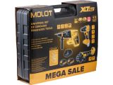 Watch image 10 Набор аккум. инструмента MOLOT XLT Lite SET УШМ+Перфоратор+Шуруповерт