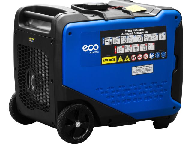 Image 4 Электростанция (генератор инверторный бензиновый) ECO PE-7000EQi