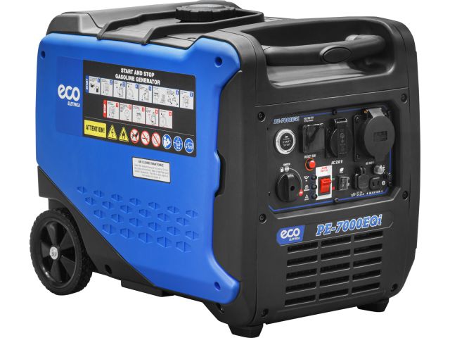 Image 5 Электростанция (генератор инверторный бензиновый) ECO PE-7000EQi