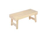 Лавочка складная, 100х44х43 см, липа, "Банные штучки"