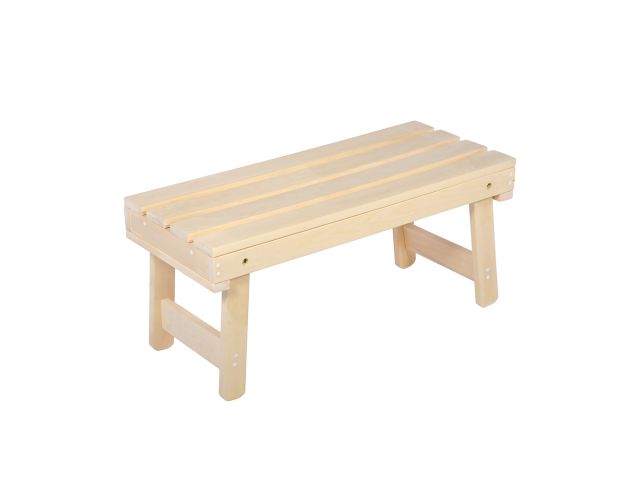 Image 1 Лавочка складная, 100х44х43 см, липа, "Банные штучки"