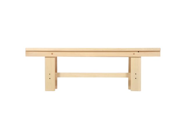 Image 1 Лавочка разборная, 120х33х43 см, липа, "Банные штучки"